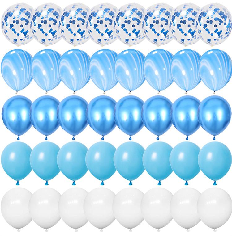 40pcs 12inch Rose Gold Confetti Latex Balloons Happy Birthday Party Decorations Kids Adult Boy Girl Baby Shower Wedding Supplies