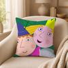 Housse de coussin dessin animé B-Ben Et Holly Petit Royaume Housse de coussin imprimée recto-verso Hypoallergénique Anti-acariens