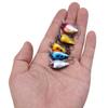 5 pezzi 3 cm Occhi Olografici 3D Mini Esche da Pesca Galleggianti Micro Esca per Bass Crankbait Amo Triplo