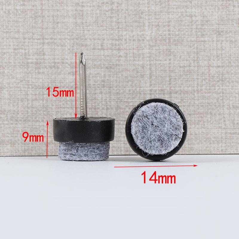 Home Floor Protection Tables, Chairs, Sofas, Foot Mats, Silent Pads, 20 Pieces Of Furniture Foot Mats,14-28Mm Circular Felt Pads