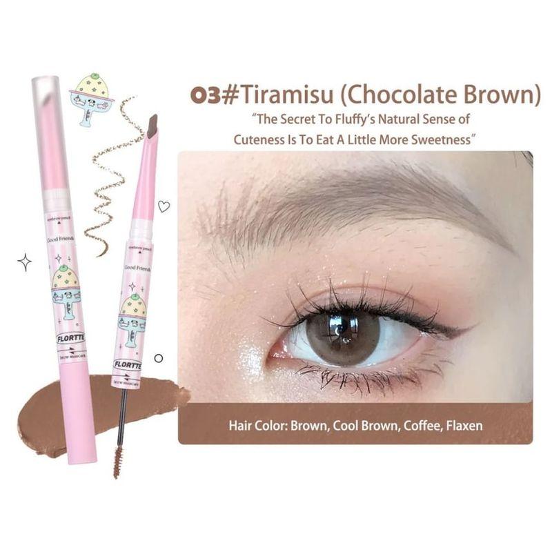 FLORTTE - Special Edition 2 in 1 Eyebrows Mascara (1-3)