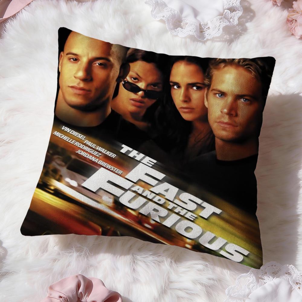 Movie TThe Fast The FuriousS Cushion Cover Premium Comfort Reversible Pillow Cove -Two In One Design for Any Room & Car Interior