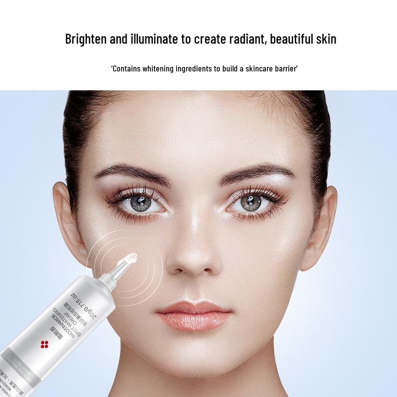 Fuyan Whitening & Spot-Removing Cream with Niacinamide 20g – Fades Dark Spots, Hydrates, Nourishes & Brightens Skin Tone.