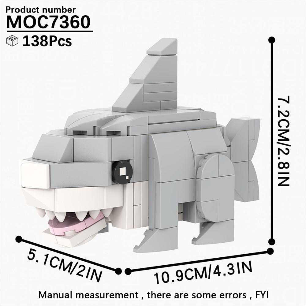 MOOXI Animal Series MOC Brick Panda Tiger Cat BrickHeaded Ser Model Adultes Building Block Kids Education Toys For Children Gift