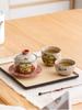 Three Talents Hand-Painted Gaiwan: Large Retro Chinese Tea Set for Home Brewing