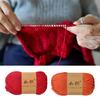 92.95Yardx2mm Hollow Cotton Yarn Thread 100g Per Roll Knitting Yarn for Weaving Scarves Hat Blankets Knitting Project