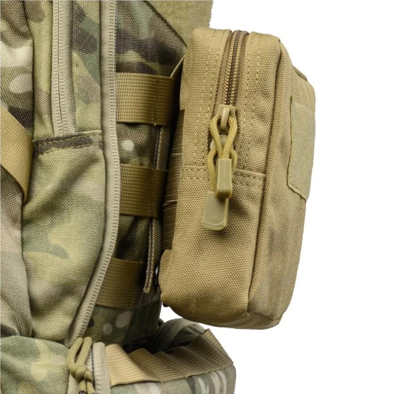 Utility Molle Hüfttasche Jagdzubehör Tasche Handyhalter Kleine Outdoor-Sporttasche Camping Wander-Organizer EDC Werkzeugtaschen
