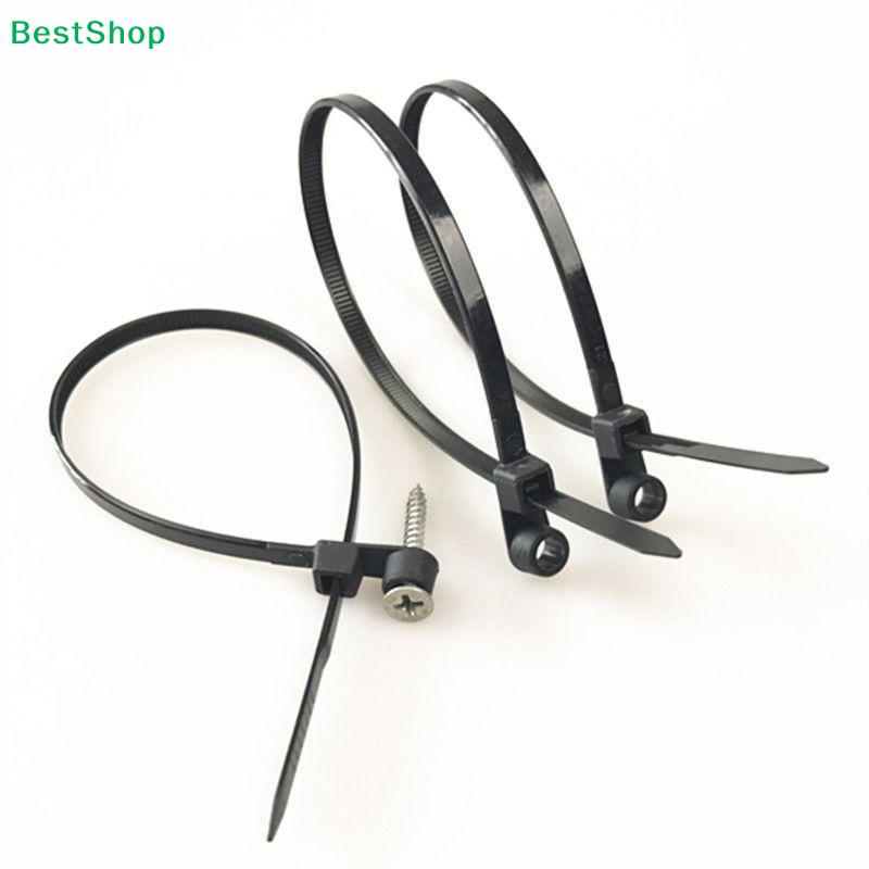 Releasable Black Plastic Cable Ties - Adjustable Self-Locking Zip Ties for Organizing Wires, Cables & DIY Projects