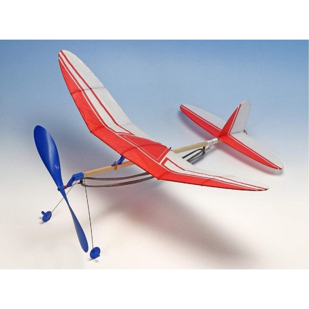 Studio Mido Light Plane Pegasus LP-04 - A Class Rubber Powered Model Airplane Kit