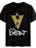 T-shirt One-piece Printed with Vintage Rock Band Design