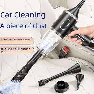 Portable Wireless Car Vacuum Cleaner with Strong Suction Power