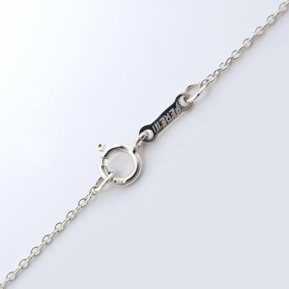 TIFFANY&Co. Open heart Necklace Elsa Peretti Silver925 heart 1.9g Women Used