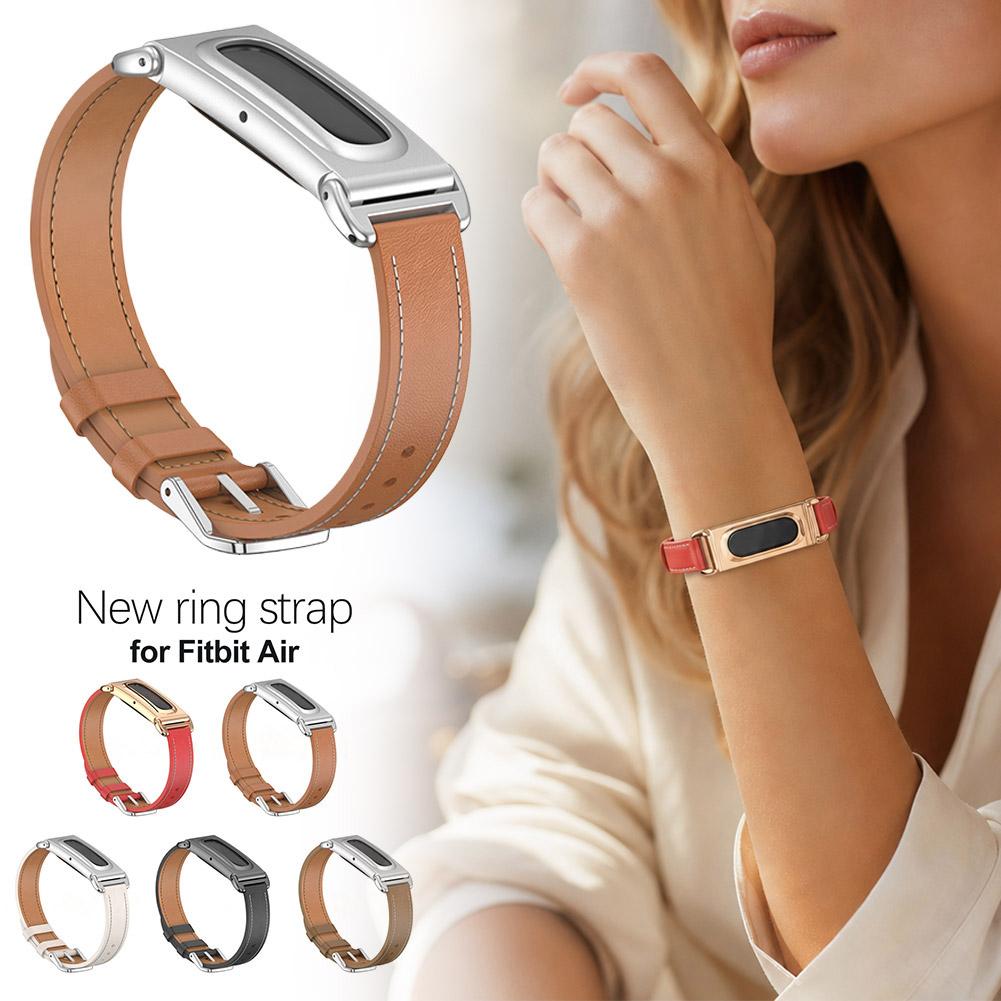For Fitbit Air Replacement Wristband Watch Strap Sports Microfiber Leather Bracelet Correa Watchband Accessories