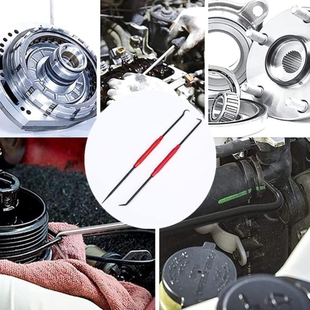 2 STÜCKE Reparaturwerkzeug Kamm Dietriche Mini Dichtung Zieher O-Ring Haken Abzieher Auto