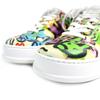 Pristine GUCCI sneakers Interlocking G Graffiti Print Rabbit multicolor Women Used