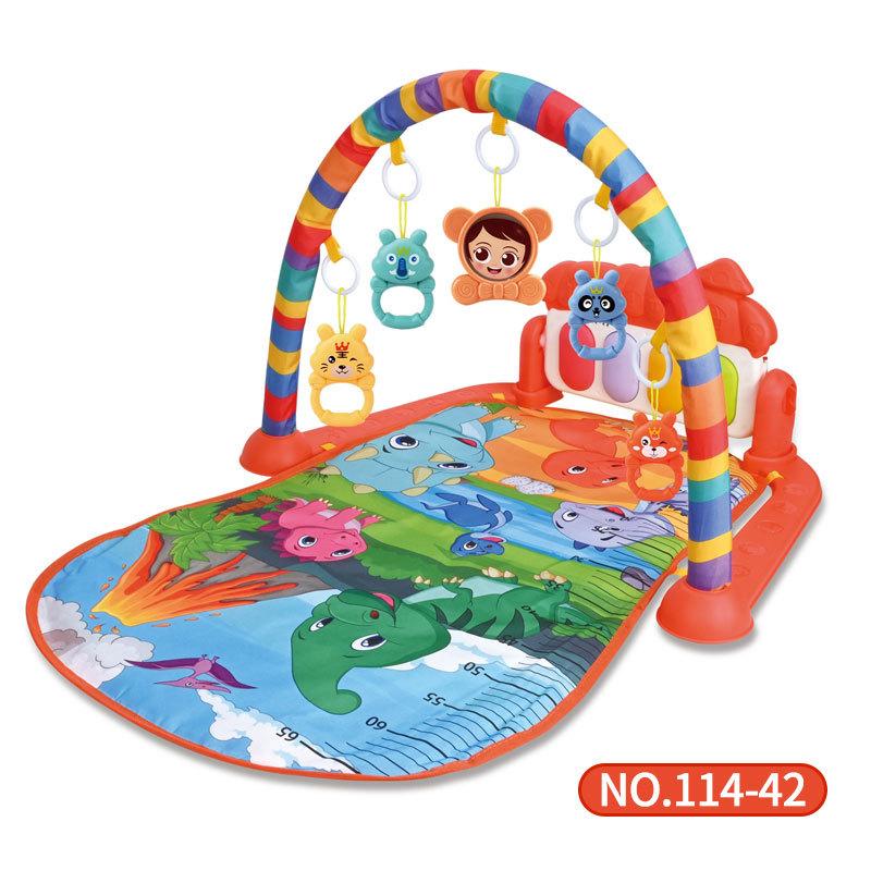 Fitness Stand Baby Music Pedal Piano Game Mat Baby Foot Piano 36 Month Old Newborn Toy