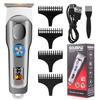 Pánské zastřihovače vlasů SOLIMPIA Elektrický zastřihovač vlasů akumulátorový 0mm zastřihovač vousů Dobíjecí sada zastřihovačů vlasů