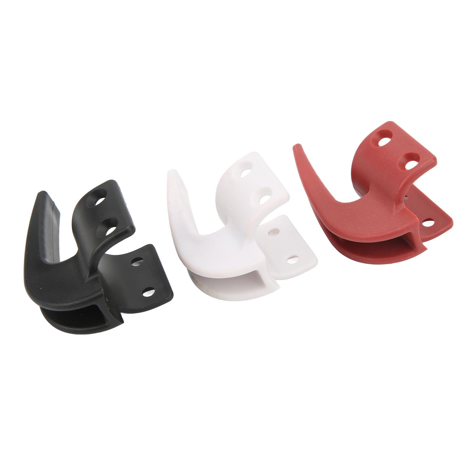 3 комплекта передний крючок практичный крючок пластиковый крючок для переноски удобный крючок-вешалка для электросамоката Xiaomi Ninebot Max G30