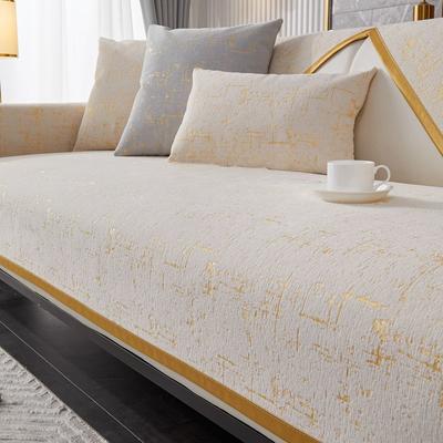 Cuscino per Divano in Ciniglia Universale Quattro Stagioni Semplice Moderno Cuscino per Seduta Antiscivolo Lusso Leggero Fodera per Cuscino Schienale