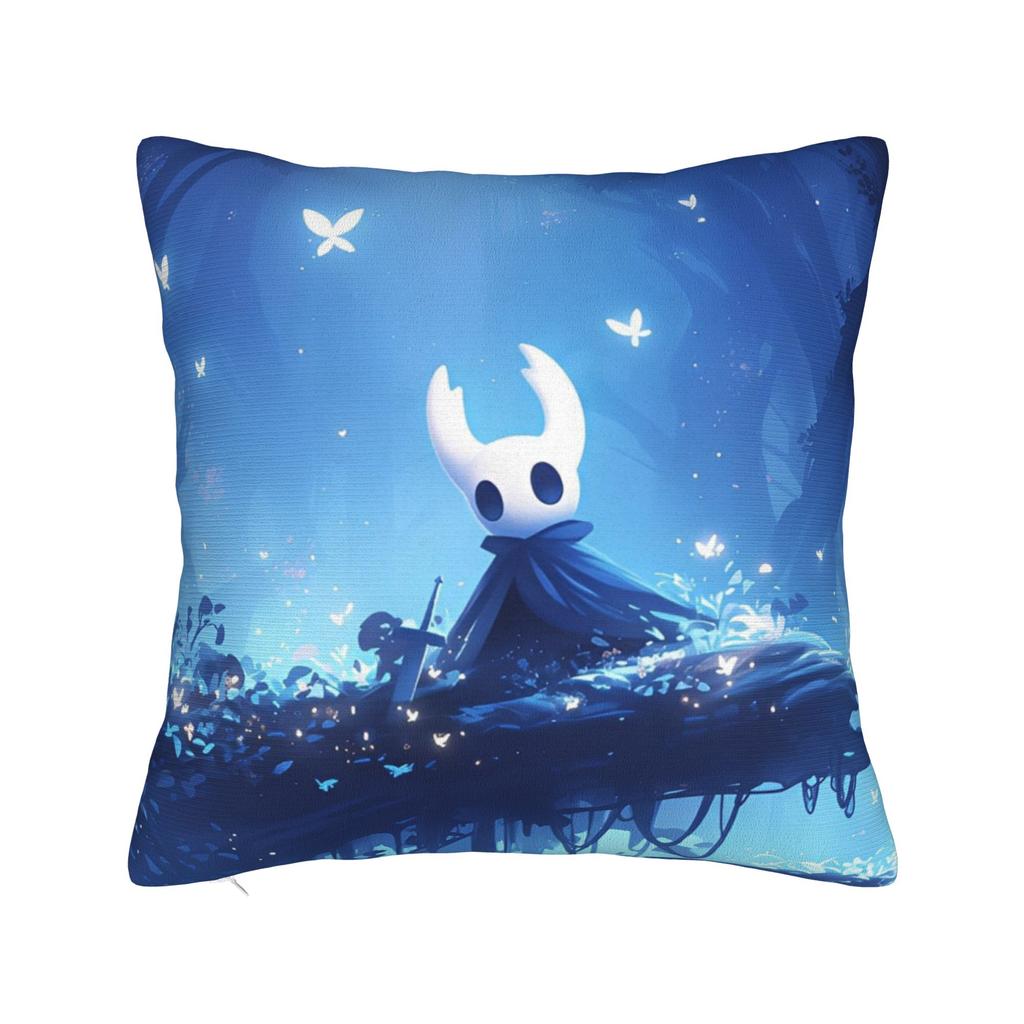 Hollow Knight Square Pillow Cases Indie Action Adventure Cushion Covers Customized Zipper Decorative Pillowcase for Living Room