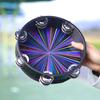 Colorful Bells Drum Handheld Tambourine Freestyles Hand Bells Musical Percussion Instrument for Family Party Child
