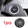 Start Button Ignition Switch Cover Trim Real Carbon Fiber For Cadillac CT5 19-23