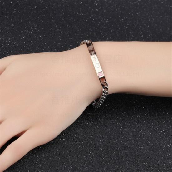 2Pcs/Set Portable Bracelet Fine Workmanship Alloy Exquisite Decorative Jewelry Hand Chain for Home