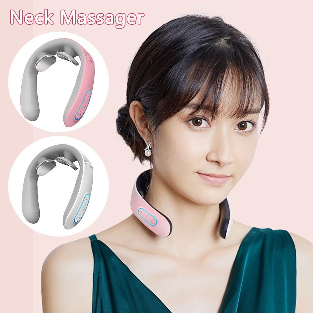 Pain Relief Neck Massager Kneading Massage Machine Pulse Massager Heat
