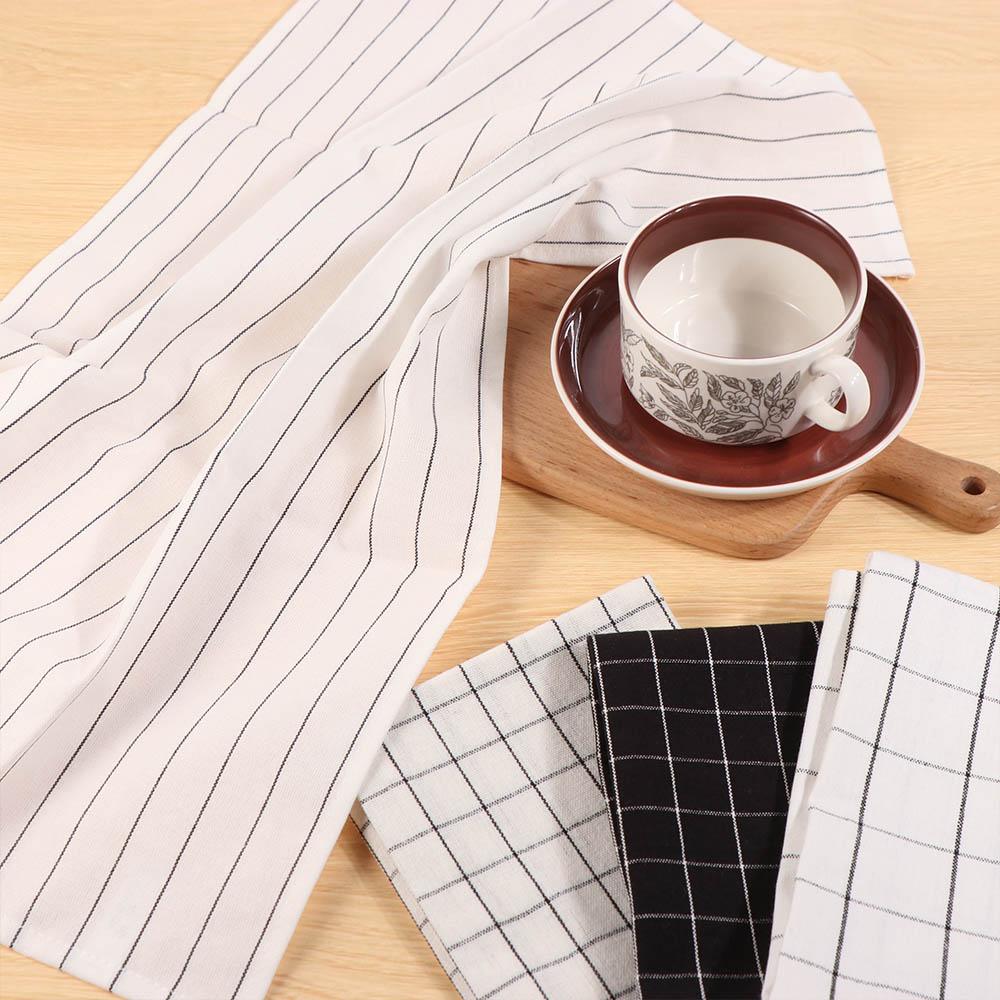 Cotton Kitchen Towel 40x60cm Table Napkin Tea Towel Dish Cleaning Cloth  Kitchen