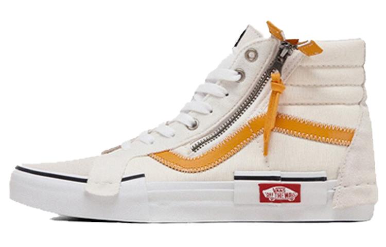 Кроссовки Vans SK8 HI Белый/Желтый VN0A3WM1ZGD 35