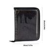 Practical Pin Collection Book 8 Pages Travel Friendly Brooch Organizer with Clear Cover Brooch Storage Book Felt Texture