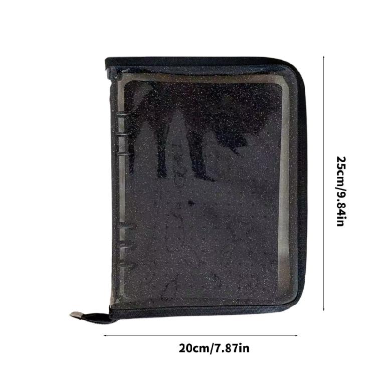 Practical Pin Collection Book 8 Pages Travel Friendly Brooch Organizer with Clear Cover Brooch Storage Book Felt Texture
