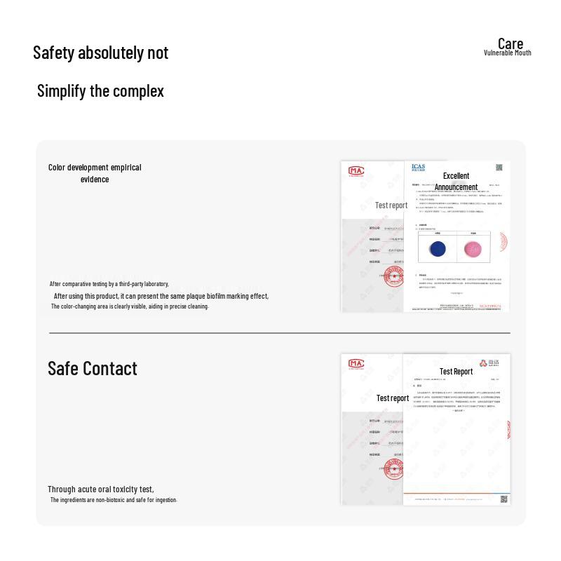 Breathing Ocean Kids' Plaque Disclosing Mouthwash