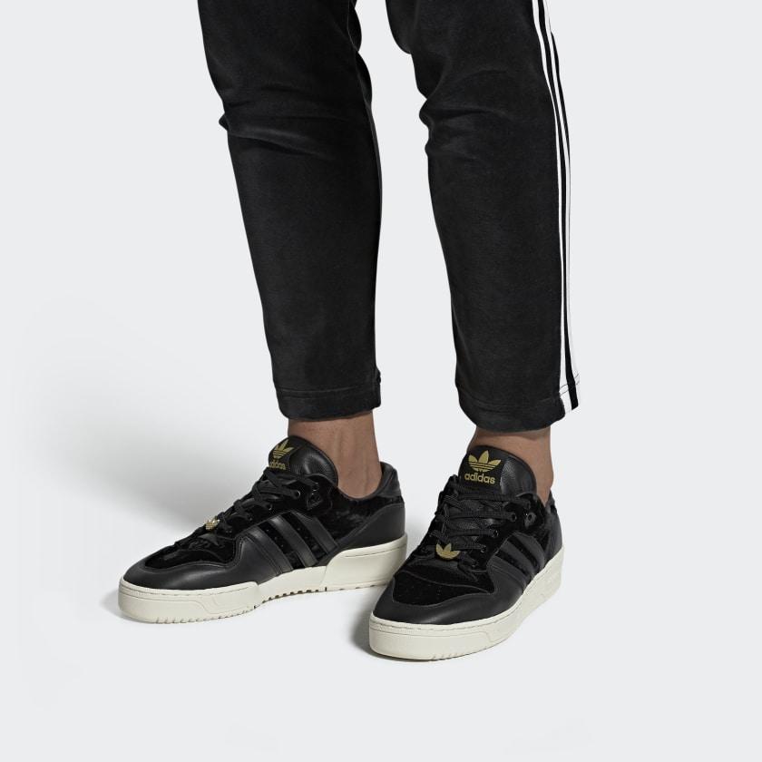 Adidas Rivalry Low 'Velvet Pack - Black' EH0181