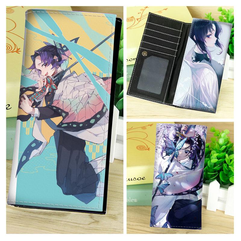 Japan cartoon comics Demon Slayer Long Wallet Student Coin Purse 0025
