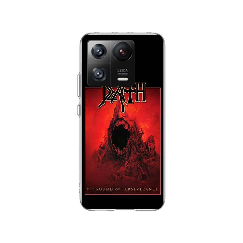 Metal Band D-Death Phone Case For Xiaomi Poco F7 Ultra X7 X6 M8 M7 M6 M4 M3 Pro X4 Mi 15 15T 14 14T 12T 12S 10T Pro 12 11 Lite C