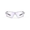 RUDYPROJECT TRALYX SLIM Sports White Photochromic Laser Lens 128mm + Sunglasses, Gloss/impX2 Purple, SP787569-0000, Width