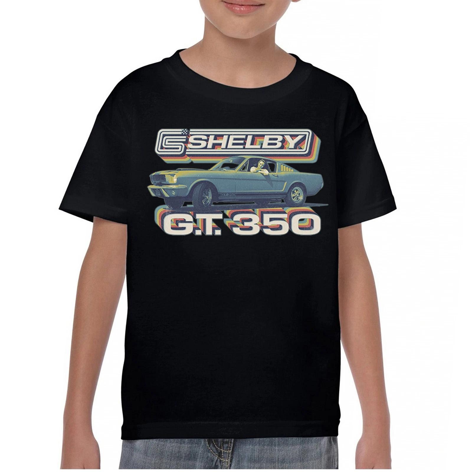 

Vintage 1965 Shelby GT350 Youth kids boys T-Shirt Mustang Cobra GT Powered by Ford Kids 110