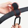 Universal Stroller Hooks Brown Carabiner Clips Ideal Stroller Accessories for Parents and Travelers