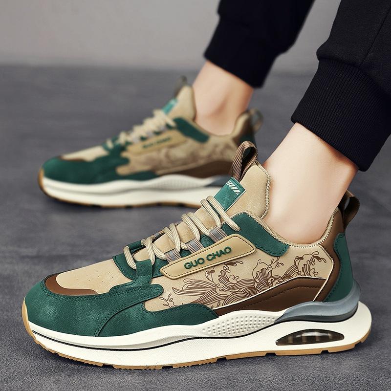 New Men's Spring Autumn Trend Sneakers Men's Casual Fashion Shoes Men's Outdoor Shoes Increase Sports Shoes M1007