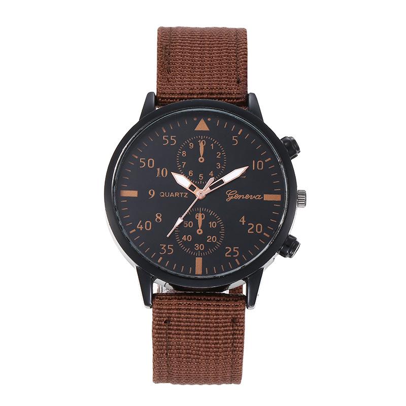 2023 Trendy Men's Braided Strap Digital Sports Watch