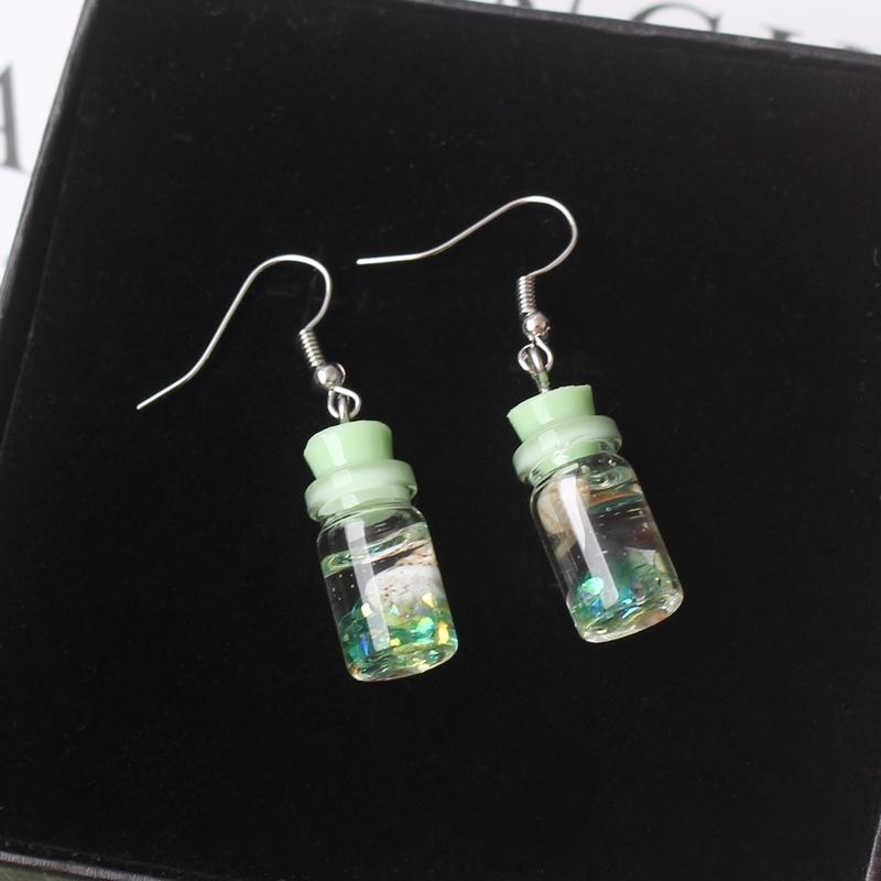 Kreative Niedliche Süßigkeiten Bunte Tier Gummibärchen Ohrringe Minimalismus Cartoon Design Damen Ohrhaken Hänger Zirkon Kinder Geschenk