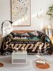 Blanket Outdoor Camping Grass Tent Living Room Sofa Cushion Homestay American Style Decoration Geometric Pattern Suitable for Four Seasons