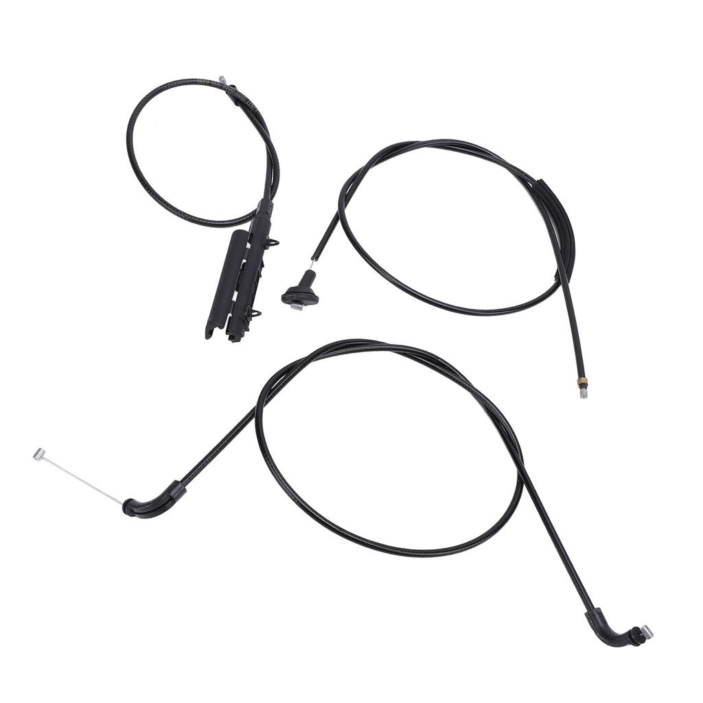 Kit Cablu Bowden de Eliberare Capotă Motor Cablu de Oțel PVC 51237197474 pentru Seria 7 E65 E66 740i