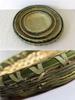 Bamboo Household Winnowing Basket: Perforated & Non-Perforated Bamboo Sieve, Handmade Woven Tray for Dried Goods & Sun-drying Decor