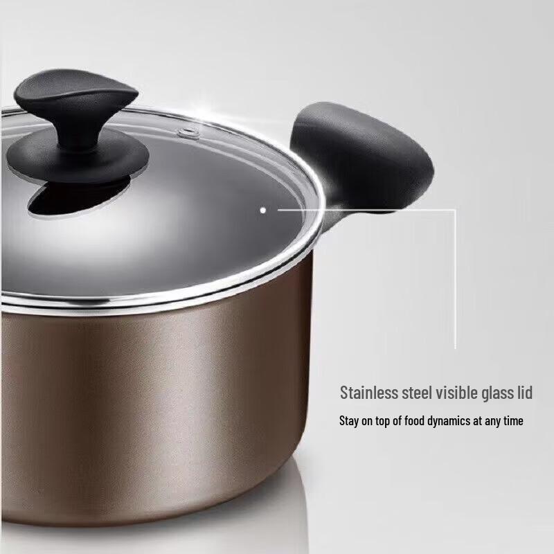 SUPOR Fire Red Dot 3-Piece Cookware Set