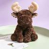 Cross-Border Plush Animal Dolls: Panda, Fox & Highland Cattle Creative Plush Toys