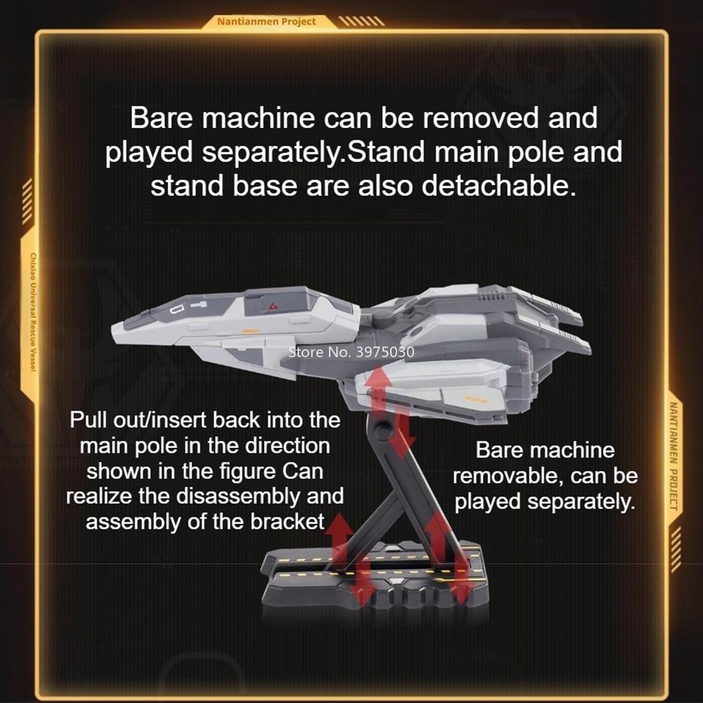1:250 Chixiao Universal Rescue Spacecraft Model Car Toy Alloy Diecast Fighter Jet Space Shuttle Models Boys Birthday Gifts