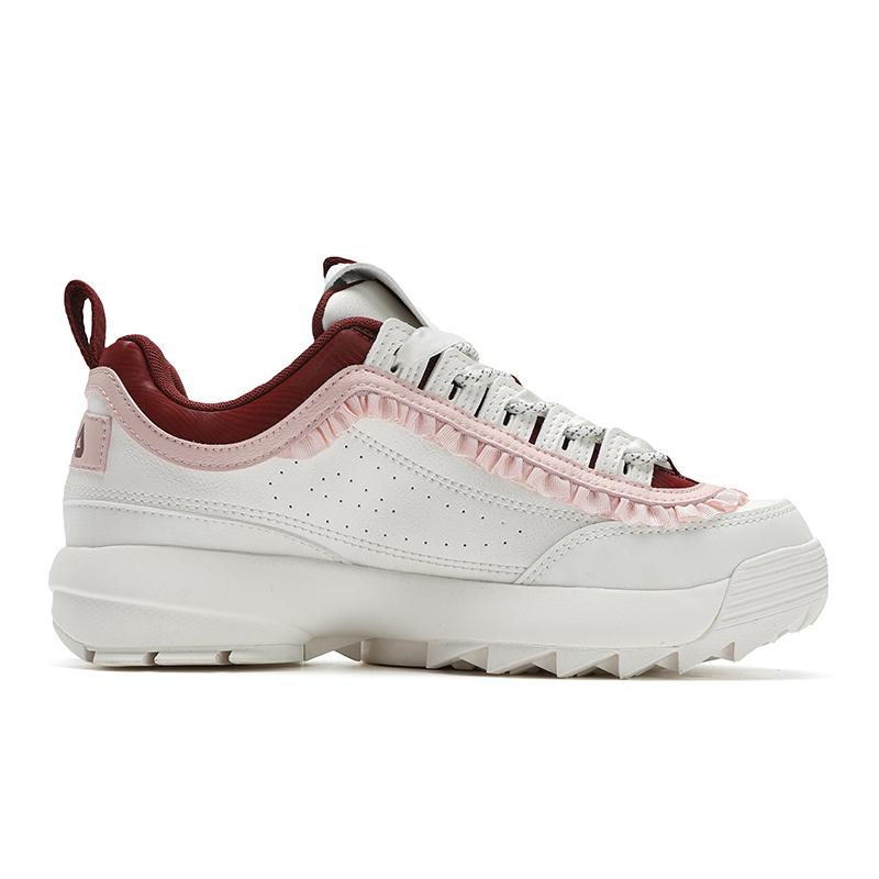 FILA Disruptor 2 Retro Series Versatile Fashion Sports Comfortable Shock Absorbing Durable Low Top Lifestyle Casual Shoes Women sneaker F12W512135FSR