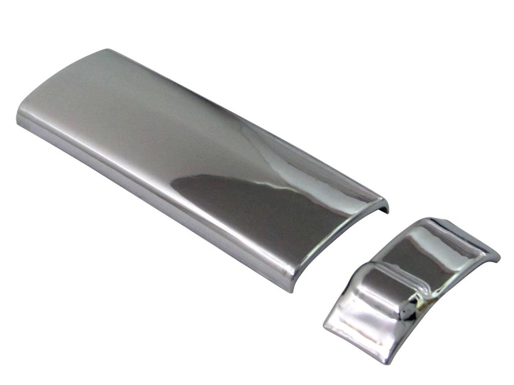 BRIGHTZ Chrome Inner Sliding Door Handle Covers for Minicab Van DS17V Compatible with DS and 17 Minicab Vans (2-Piece Set) (INS-DHC-010-2PC) - DS17,